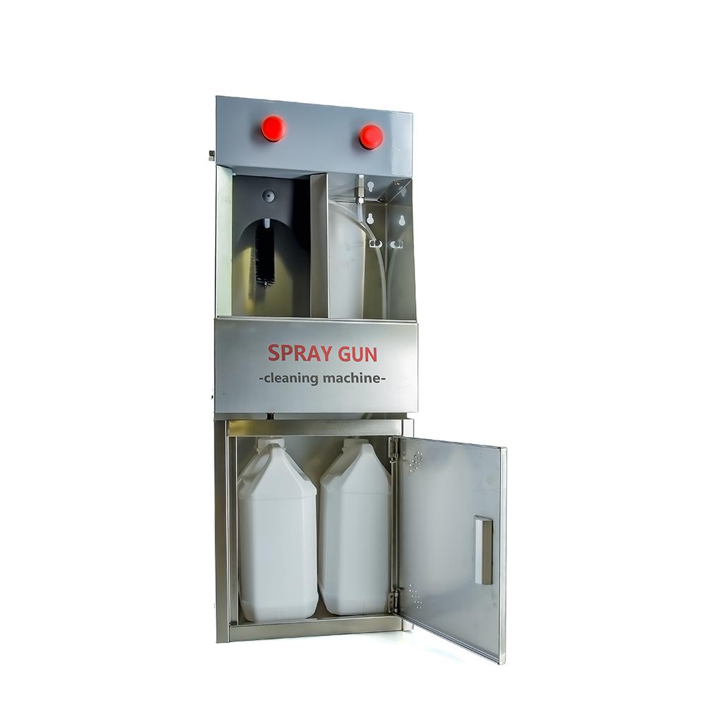 Spray paint quick cleaning machine